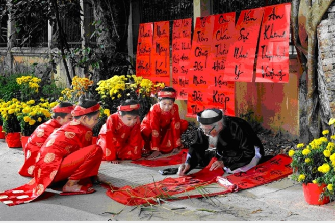 Ý nghĩa của việc xin chữ đầu năm - Nét đẹp văn hóa của người Việt 